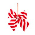 thumbnail image 2 of Dserhfy Candy Stripes Christmas Bows for Wreath Red And White Candy Cane Stripes Bow for Garland Wedding Party Staircase Fireplace Indoor Outdoor Decor, 2 of 8