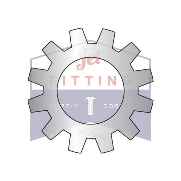 #2 External Tooth Lock Washers | 18-8 Stainless Steel (Quantity: 10000)