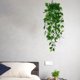 thumbnail image 5 of Adorno de pared verde artificial, adorno de pared con flores de plástico, decoración de pared verde artificial, arte de pared con plantas de hojas grandes, decoración fácil para el hogar,, 5 of 9