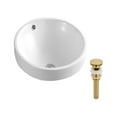 thumbnail image 1 of DROP Bath and Kitchen DR091365 Bathroom Vessel Sink Set, 1 of 4