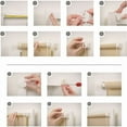 thumbnail image 5 of Estor enrollable de fácil instalación, duradero y de bajo mantenimiento, control de luz de primera calidad para brillo ajustable, resistente al agua y no inflamable, efecto 100 % opaco, gris oscuro,, 5 of 5
