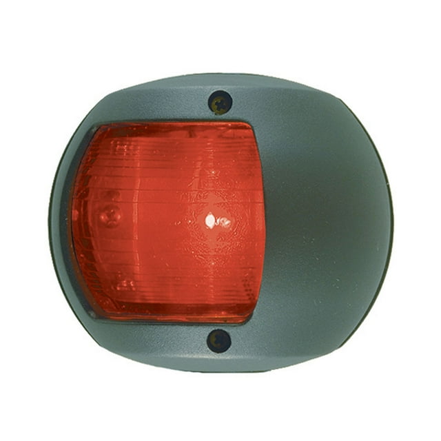 Luz lateral LED Perko - Rojo - 12V - Carcasa de plástico negro