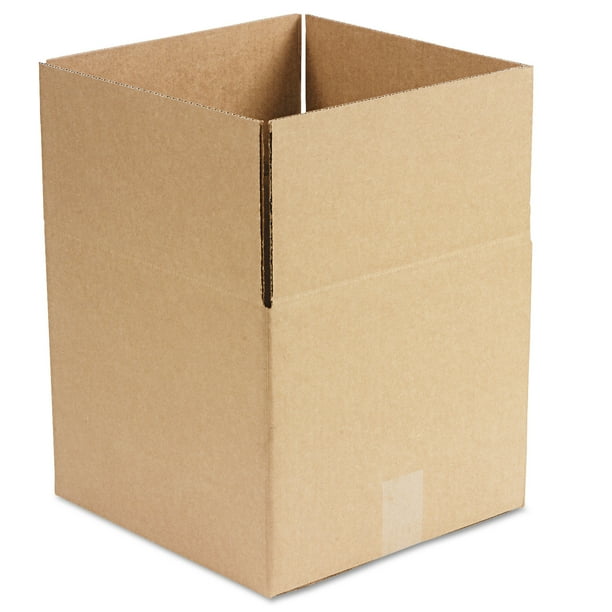 General Supply Brown Corrugated FixedDepth Shipping Boxes, 12l x 12w