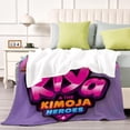 thumbnail image 4 of Kiya y los Héroes Kimoja anti-pilling, suave, ligera, esponjosa y acogedora de lujo para hogar y cocina – Perfecta para niños y adultos, 100 x 150 cm, 4 of 6