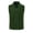 Green, variant on Men's Full Zip Fleece Vest, Warm Puffer Sleeveless Jacket Layer, Light Insulation for Outdoor Activities, Casual Chic Layering Piece, Versatile Top for Hiking Or Casual Wear,