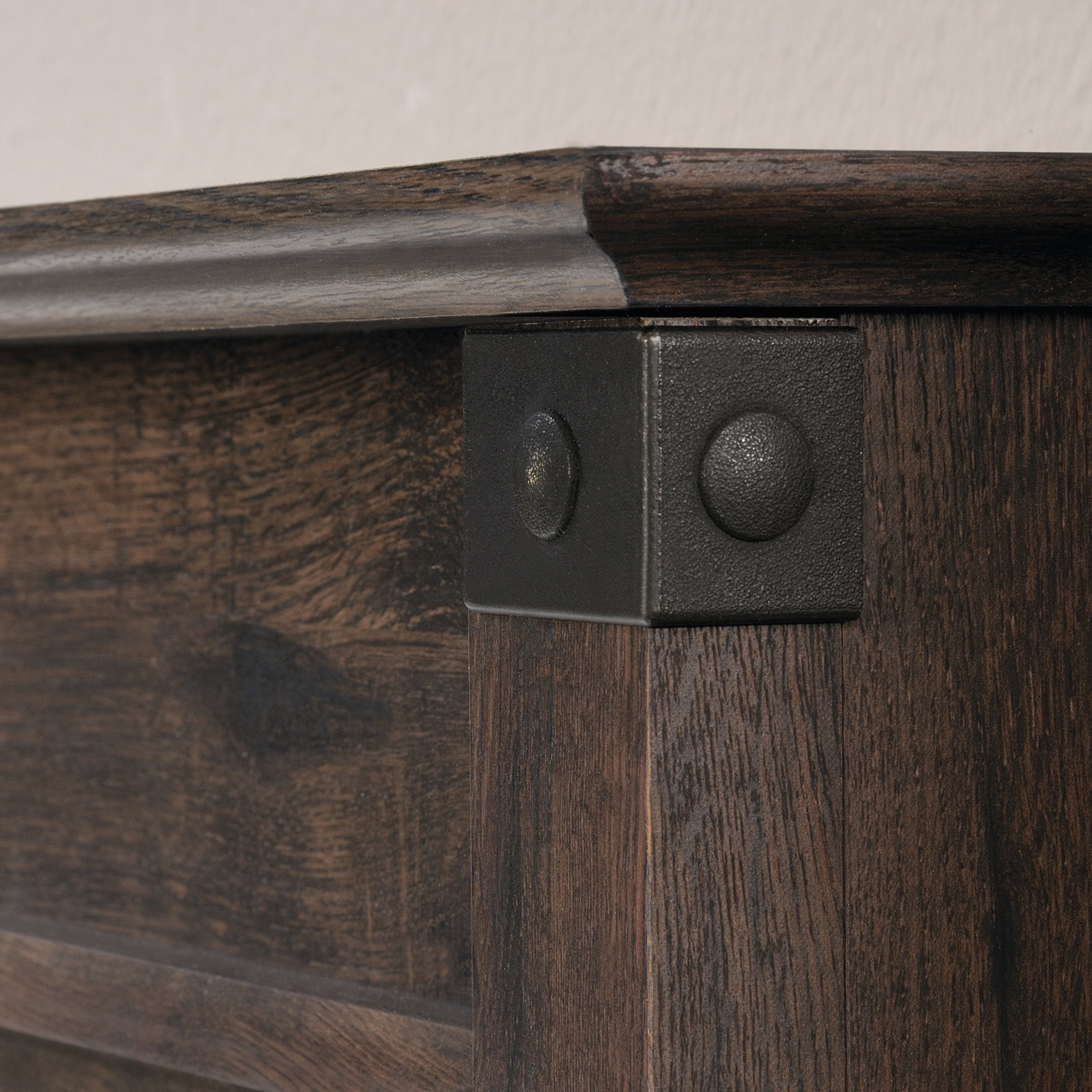 Sauder Carson Forge Full Queen Panel Headboard Coffee Oak Finish Sauder Carson Forge Full Queen Panel Headboard Coffee Oak Finish Com