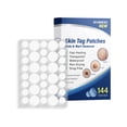 thumbnail image 1 of Clearance! 144 Parches para Eliminar Verrugas - Eliminador Eficaz de Etiqueta de la Piel, Limpieza Suave de la Piel del Cuerpo, de Acción Rápida y Resistente al Agua, Adecuado para Todo Tipo de Piel, 1 of 6