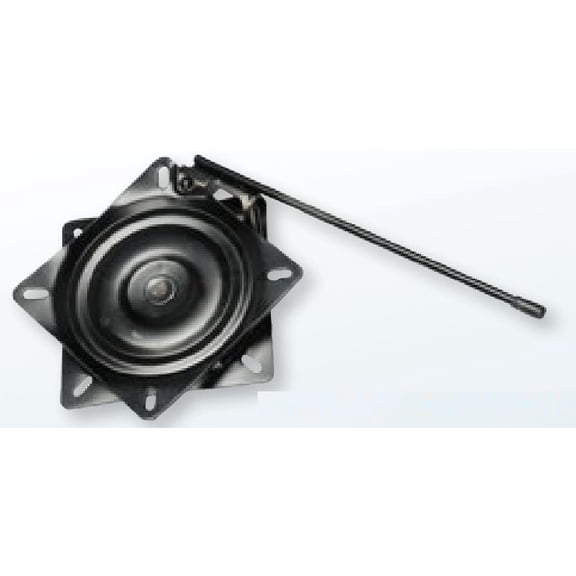 Garelick 75116 Locking Seat Swivel - Black Powder Coated Steel