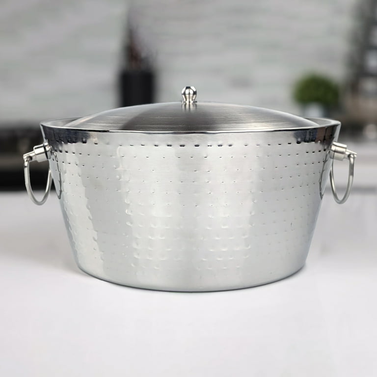 Large insulated ice best sale bucket