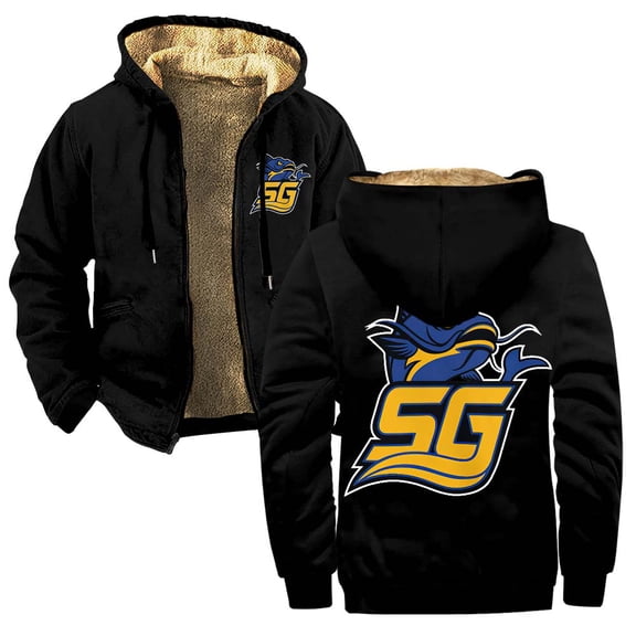 Chad Powers South Georgia Catfish Zipper Hoodies Women Men Jacket Parkas Long Sleeve Fashion Streetwear Coat