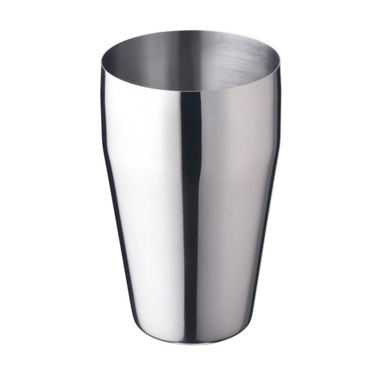 Cocktail Mix Cup 550ml Stainless Steel Cocktail Shaker Barware Bar Mixing  Making Drinking Container