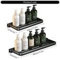 thumbnail image 3 of Foldable Bathroom Shelf Kitchen Shelf Drill Frees Storage Shelf for Campers Motorhomes Storage Organization, 3 of 8
