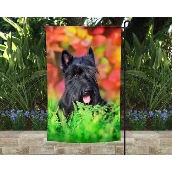 Scottish Terrier Garden Flag