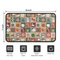 thumbnail image 5 of Multicolor Christmas Pattern Door Rugs,Washable Non Slip Door Mats Indoor,Decorative Door Mats,Entry Mat Indoor for Entrance,Bedroom,Kitchen,Bathroom,30"x17", 5 of 6