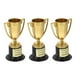 thumbnail image 4 of KAKOWELY 3 mini trofeos dorados, trofeos de plástico para niños, copas, premios para estudiantes, accesorios para el aula, concursos, premios, ceremonias, recuerdos de fiesta., 4 of 5