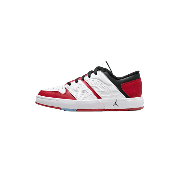 JORDAN GRADE SCHOOL AIR JORDAN RETRO 1 LOW NU GS "Varsity Red White Black" FB4412 611 FB4412 611 from Stadium Goods