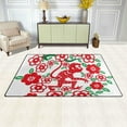 thumbnail image 3 of Coolnut Lightweight Soft Area Rugs 60x39 inch, Traditional Paper Cut of Monkey Floor Mat for Kids Playing Room Hardwood Floor Living Room Nursery Rugs, 3 of 6