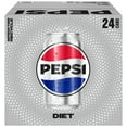 thumbnail image 3 of Pepsi Diet Cola Soda Pop, 12 fl oz., 24 Pack Cans, 3 of 7