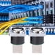 thumbnail image 3 of Conector, 2 piezas RJ45 conector R en ángulo recto conector de aviación YR Características líderes en su clase, 3 of 8