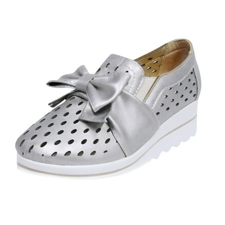 

Hvyesh Vintage Wedge Sandals for Womens Faux Leather Wedge Summer Wedge Shoes Comfy Beach Casual Slippers Ladies Garden Shoes