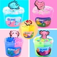 thumbnail image 3 of Set de mantequilla cristalina Slime Set GEILEADER Axolotl, paquete de 5 unidades, 300 ml, 3 of 8
