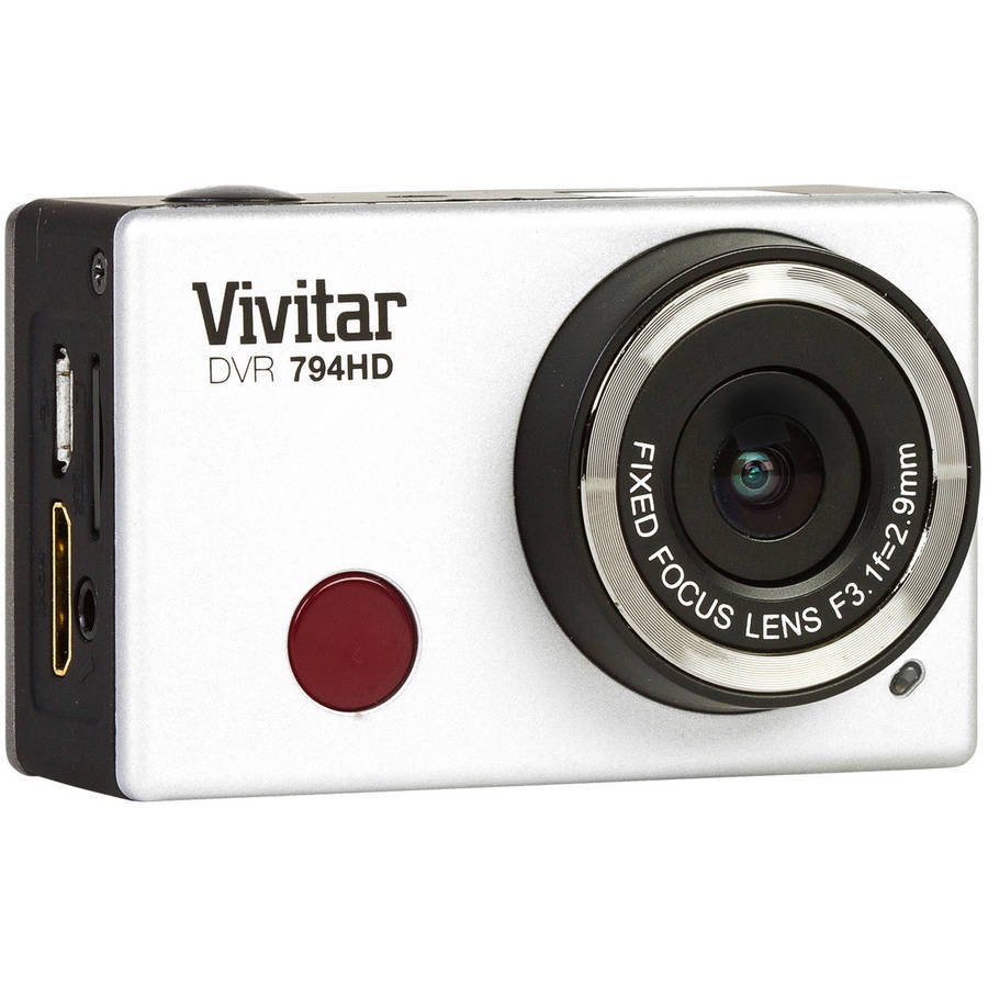 Vivitar 12.1 MP WIFI ACTION CAMERA HD 1080P, Silver
