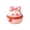 Pink, variant on Christmas Reindeer Squishy Toy 3.94 Inch, Green Face-Changing Stress Relief Toy for Kids and Adults, Cute Sensory Fidget