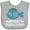 AC-Heather Grey, variant on Inktastic Grandpa's Fishing Buddy Little Fisher Boys or Girls Baby Bib