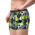 thumbnail image 2 of Uemuo Football Pattern Men's Boxer Briefs,Trunk Anti-Chafing,Comfortable, Durable, and Stylish Underwear-, 2 of 9