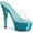 Clr/Turquoise Chrome, variant on Women's Pleaser Kiss 201