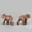 B, variant on ToysYGift Realistic Bear Figurines Toys Plastic Forest Animal Brown Bear Family Figures Educational Learning Playset Small Brown Bear Toys Miniature Woodland Creature Party Supplies