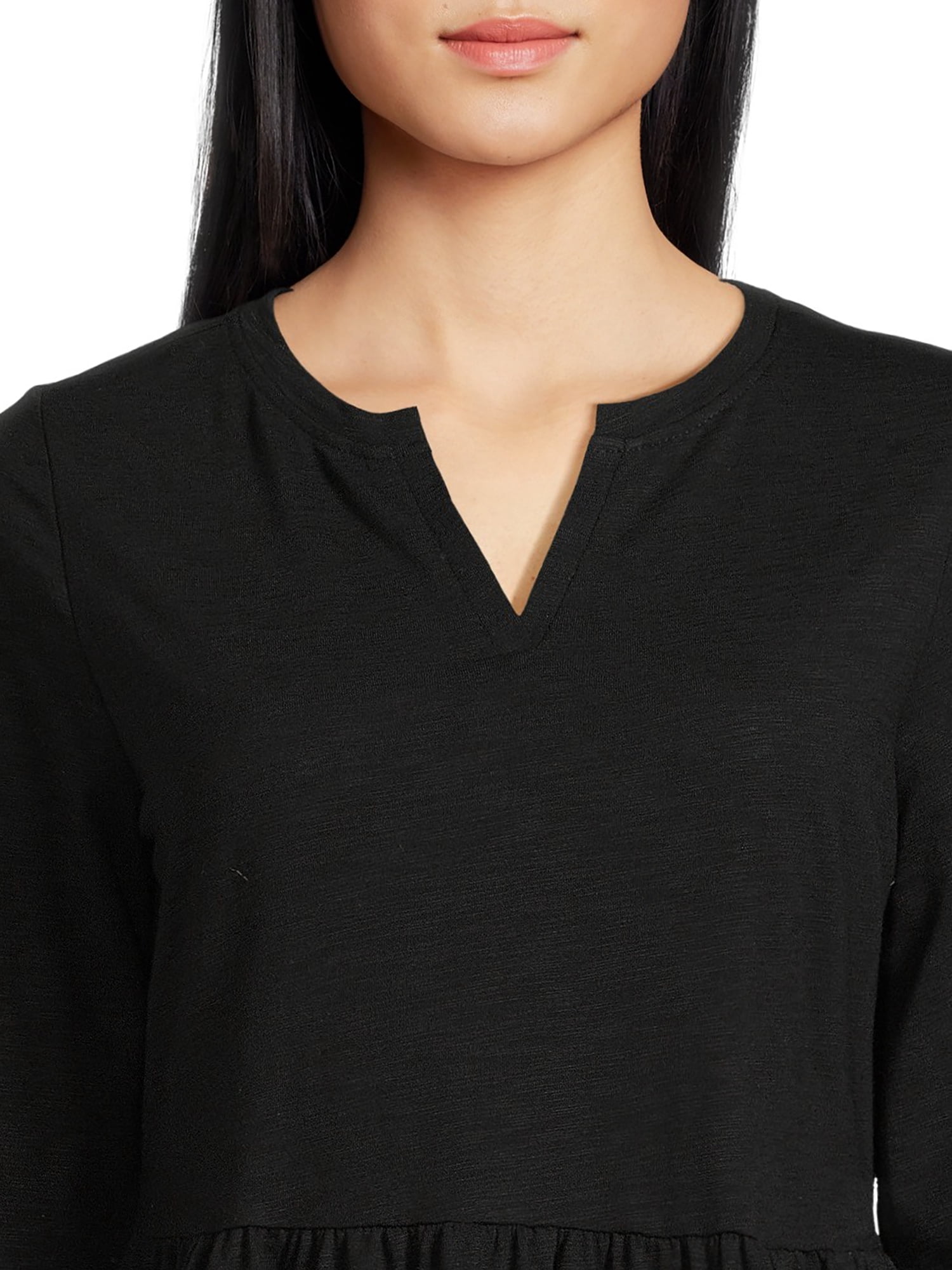 scanlan knit dress Scanlan Theodore Black Crepe Knit Dress. Size: XS – As If Designer Recycle main image 1