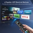 thumbnail image 6 of Replacement Voice Remote Control Fit for Smart TV Cube & Stick, for Smart TV Stick 4K Max/4K (1st & 2nd Gen), Stick (2nd, 3rd Gen, Lite, HD), Hisense, Toshiba, Insignia, Pioneer, TCL, Omni TV, 6 of 13