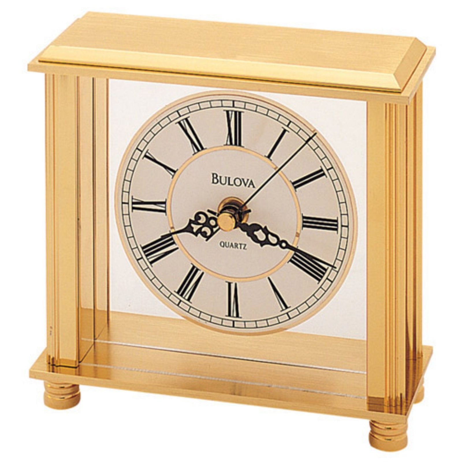 Cheryl Traditional Desktop Clock By Bulova Walmart Com Walmart Com