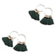 thumbnail image 1 of Pendientes de araña Sonducket Moda Bohemia Étnica Abanico Borla Oreja Cuelga Aro Día de San Valentín Niñas, 1 of 5