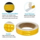 thumbnail image 5 of Uxcell 1 rollo de cinta reflectante, cinta reflectante impermeable, cinta de advertencia de seguridad, reflector para camiones y coches, amarilla, 1 pulgada x 33 pies, 5 of 7