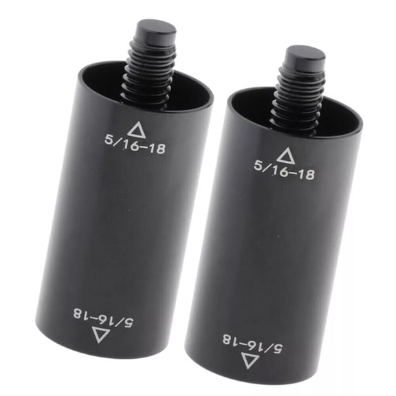 2PCS Center Cue Extension For Billiards Pool Cues All Joint Pins 5/16-18
