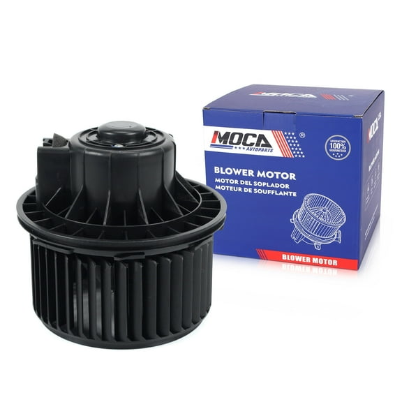 MOCA AUTOPARTS Heater Blower Motor with Fan Cage Fit for 07-13 Cadillac Escalade & 03-06 Chevrolet Silverado 2500 & 03-11 GMC Yukon w/o Custom Center Console