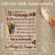 thumbnail image 2 of LHSHID Gift for 25th Wedding Anniversary 25th Silver Wedding Anniversary Gifts Happy Anniversary Marriage Gifts for Wife Husband Him Her Anniversary Decorations Blanket 60x80in, 2 of 6