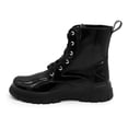 thumbnail image 3 of Botin Niña Bolsita Charol Negro Tendencia Comodas 18-21 negro 20, 3 of 6