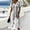 White, variant on Women's Floral Print V Neck Dress Short Sleeve High Waist A Line Midi Casual Summer Outfit Flowy Lightweight Party Wear Vacation Boho Chic Black L