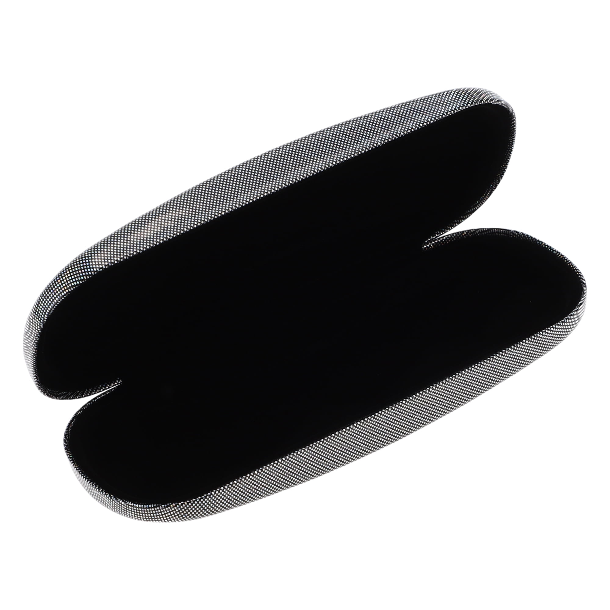 Unique Bargains Bright Stars Eyeglasses Case Storage 6.38"x2.44"x1.46" Black