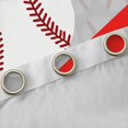 thumbnail image 4 of Feelyou Cartoon Baseball Sports Curtains Pack of 2 (42x84 Each), Est Softball Sleep Repeat Curtains Blackout, Teens Kids Girls Teens Bedroom Curtains, Curtains and Drapes Decor, 4 of 6