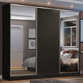 thumbnail image 2 of Ropero Closet Madesa 3 Puertas 2 Espejo NN, 2 of 5