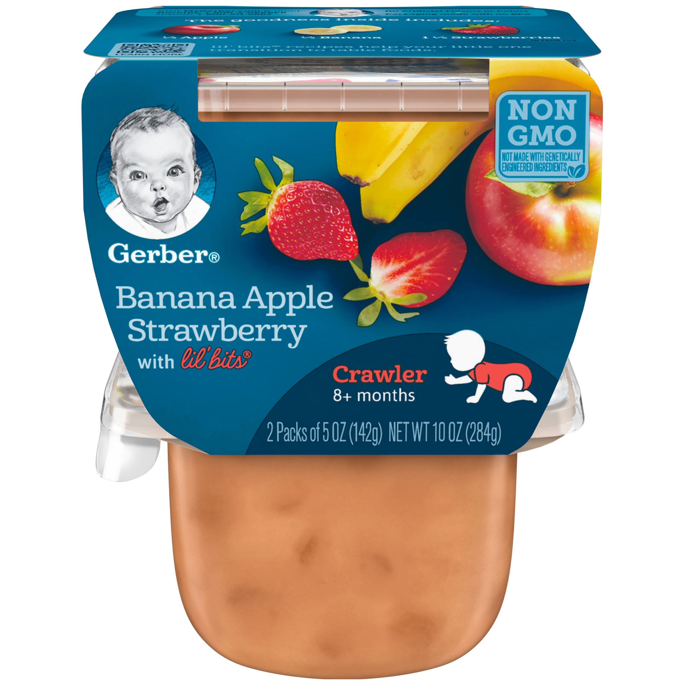 Gerber 3rd Foods Lil Bits Banana Apple Strawberry Baby ...