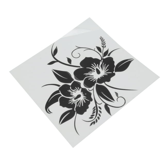 Calcomanía Universal Para Coche De Flores, Pegatina De Vinilo, Decoración Exterior Automotriz Para Motocicleta, Camión, Película Duradera A Prueba De Agua De