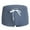 Gray, variant on Cxenplz Logo Print Drawstring Swim Trunks for Men Flat Front Seamless Waisted Swimsuit Pretty Soft Wrinkle-Resistant Quarter Pants Quick Dry Swim Shorts