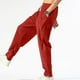 thumbnail image 3 of Pantalones largos para hombre, de color liso, con bolsillo y cordón, informales, juveniles, versátiles, deportivos, de gran tamaño., 3 of 7