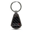 thumbnail image 1 of iPick Image Compatible avec Dodge Challenger Porte-Clés en Fibre de Carbone Noire Véritable, 1 of 1