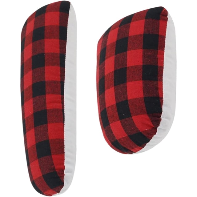 Ensemble de Rouleaux de Couture Courbée - Ensemble de 2 Rouleaux de Jambon Tailor's et Rouleaux de Couture, Outils de Repassage de Jambon Tailor's, Adaptés pour Manches, Cols et Coutures Courbées., Rouge